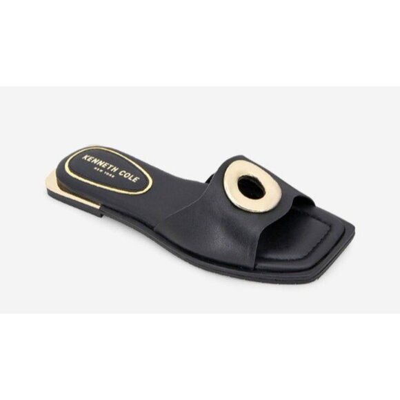 Kenneth Cole New York Asher Women's Dress Sandals Black Size 5 NEW - Picture 7 of 9